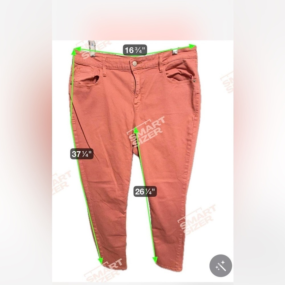 Old Navy Women's Salmon Skinny Jeans - Picture 9 of 9